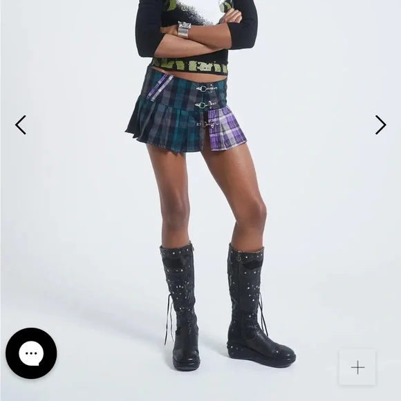 Jaded London | Skirts | Jaded London Kilty As Charge Micro Mini